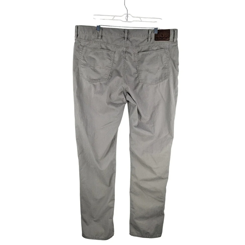 Polo Ralph Lauren Pants‎ Mens 38/32 Gray Straight Leg Cotton Stretch Twill
